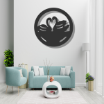 Loving Pair of Swan - Image 3