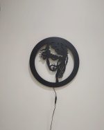 Aileron  Jesus Wooden Wall Decor CNC Cut wooden wall art for Home & Office With Led Backlight. - Image 3